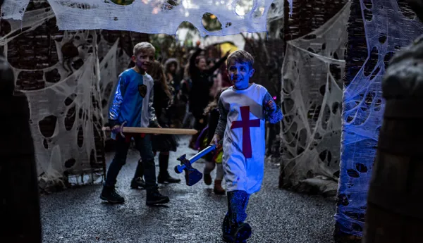 Children in the Haunted Hollows