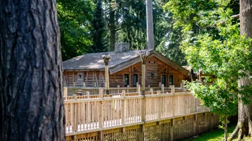 Lodge from afar
